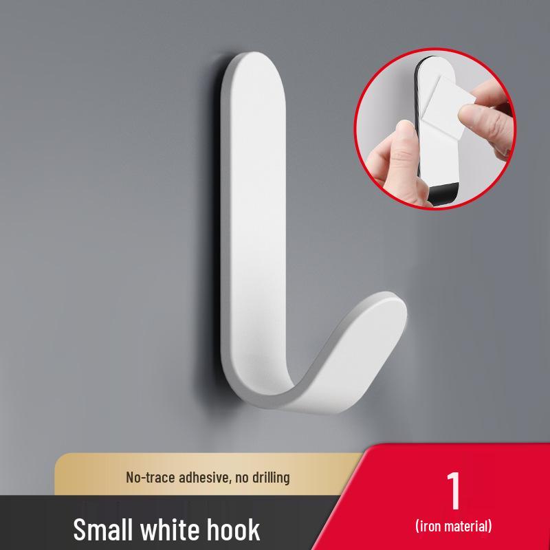 Клейкий металлический крючок для одежды и шляп для ванной комнаты и дверей