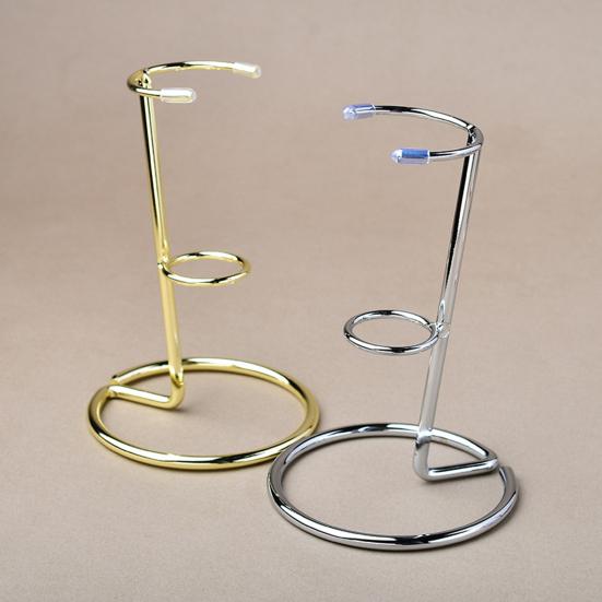 Подставка-держатель для палочки из железа с круглым основанием, железная основа, искусственный кристалл, украшение для хранения, домашний офис, декор