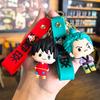 Брелок One Piece Мультяшная Фигурка Брелок для Автомобиля Аксессуар Магазин Сумка Кукла Автомат Маленький Подарок Милые Персонализированные Подарки Мода Y2k