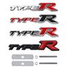 3D Metal Type R Front Grill Emblem Badge Sticker Decal For Civic TyperR CRV HRV Accord Fit Car Styling Accessories