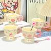 New Creative Flower Mug Household Ceramic Cup High Value Water Cup Girls Birthday Gift Souvenir Coffee Cup Mugs Coffee Cups
