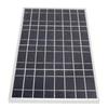 Solar Panel with 40A Controller Polysilicon 30W Dual USB Charging High Conversion Efficiency for RV Car Ships Airplanes