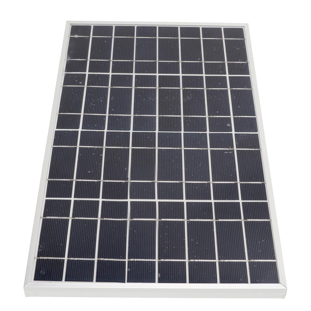 Solar Panel with 40A Controller Polysilicon 30W Dual USB Charging High Conversion Efficiency for RV Car Ships Airplanes