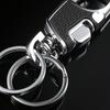 Карабин-брелок из нержавеющей стали с открытием в одно касание для мужчин