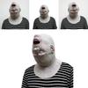Creepy Latex Upside Down Full Head Mask Perfect For Halloween Costume Parties