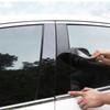 Glossy Black Car Door Trim Pillar Posts for Odyssey RB3/4 2009 2010 2011-2013 2014 Cover Kits Stickers Window Decoration