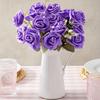 10/20/50 шт. Головки искусственных цветов роз, Искусственные цветы для домашнего декора, Свадебного украшения, Товары для вечеринок, DIY, Аксессуар для рукоделия, Подарок