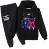 Kids 3D Hoodie Set Skibidi Toilet Pullover Tracksuit Speakerman Children Sweater+ Pants