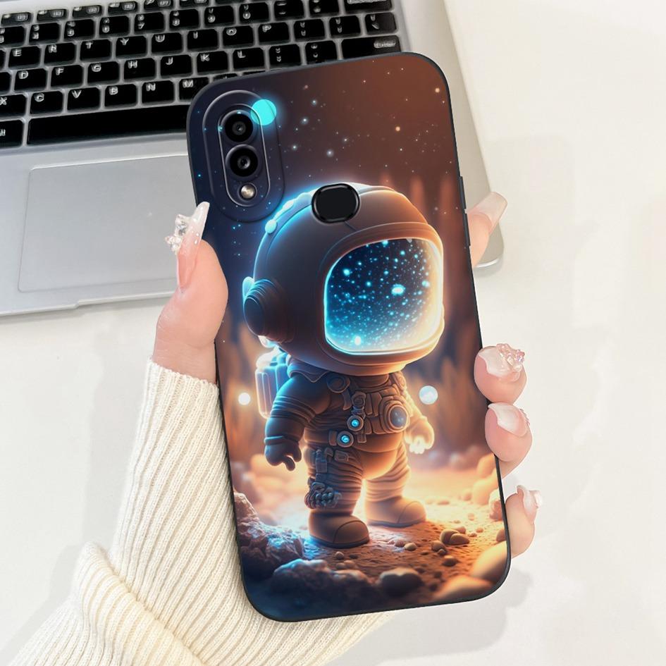 For Samsung Galaxy A10s Case SM-A107F Cover Creative Panda Cartoon Soft Silicone Phone Cases on Samsung A10 SM-A105F M01s Bumper