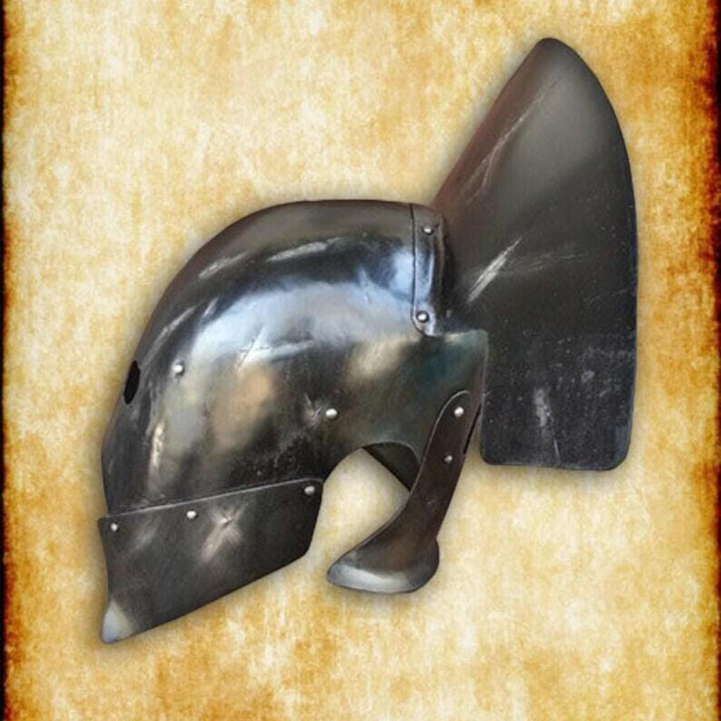 Средневековый черный урук-хай LOTR шлем рыцаря-воина-доспехи для косплея-костюм для ролевых игр