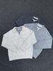 Men's Fake Two-Piece Lapel Sweater 2025 Fall Winter Retro Solid Color Casual Knit Top