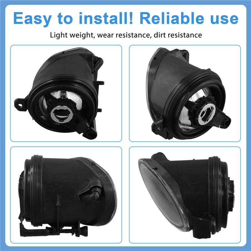 Car Fog Lamp Front Bumper Fog Lamp Light Housing (Without Bulbs) For VOLVO S40 V50 2008-2012