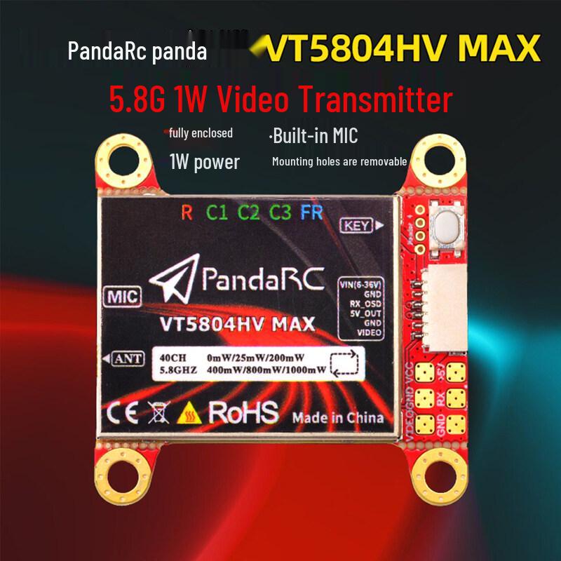 PandaRC VT5804-BAT 5.8G FPV Видеопередатчик