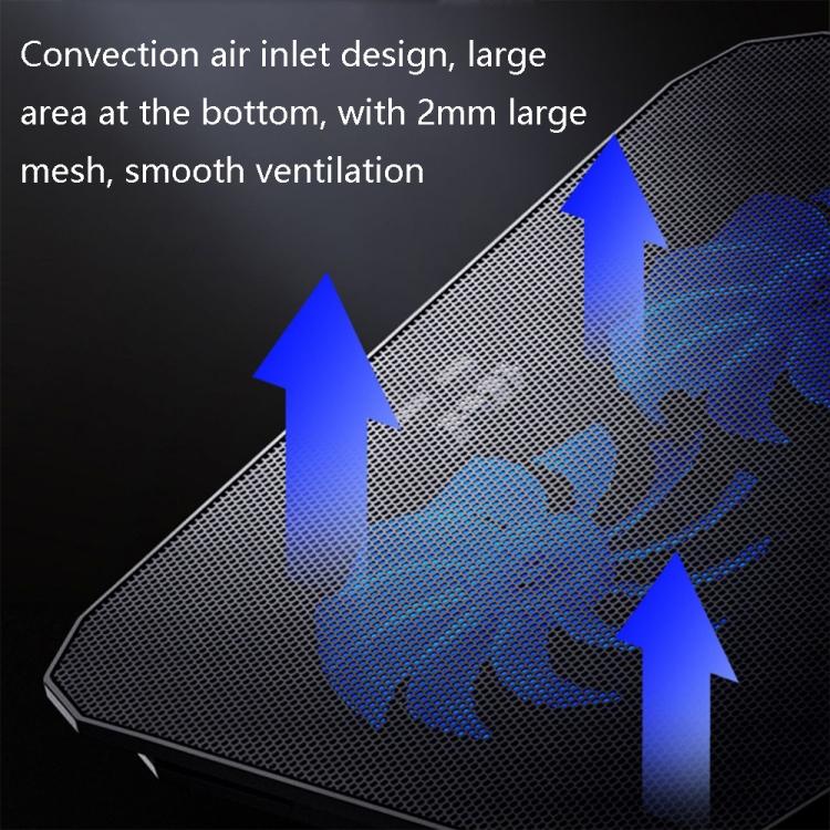Original ICE COOREL N106 Laptop Base Adjustment Radiator Dual-Fan Notebook Cooling Bracket