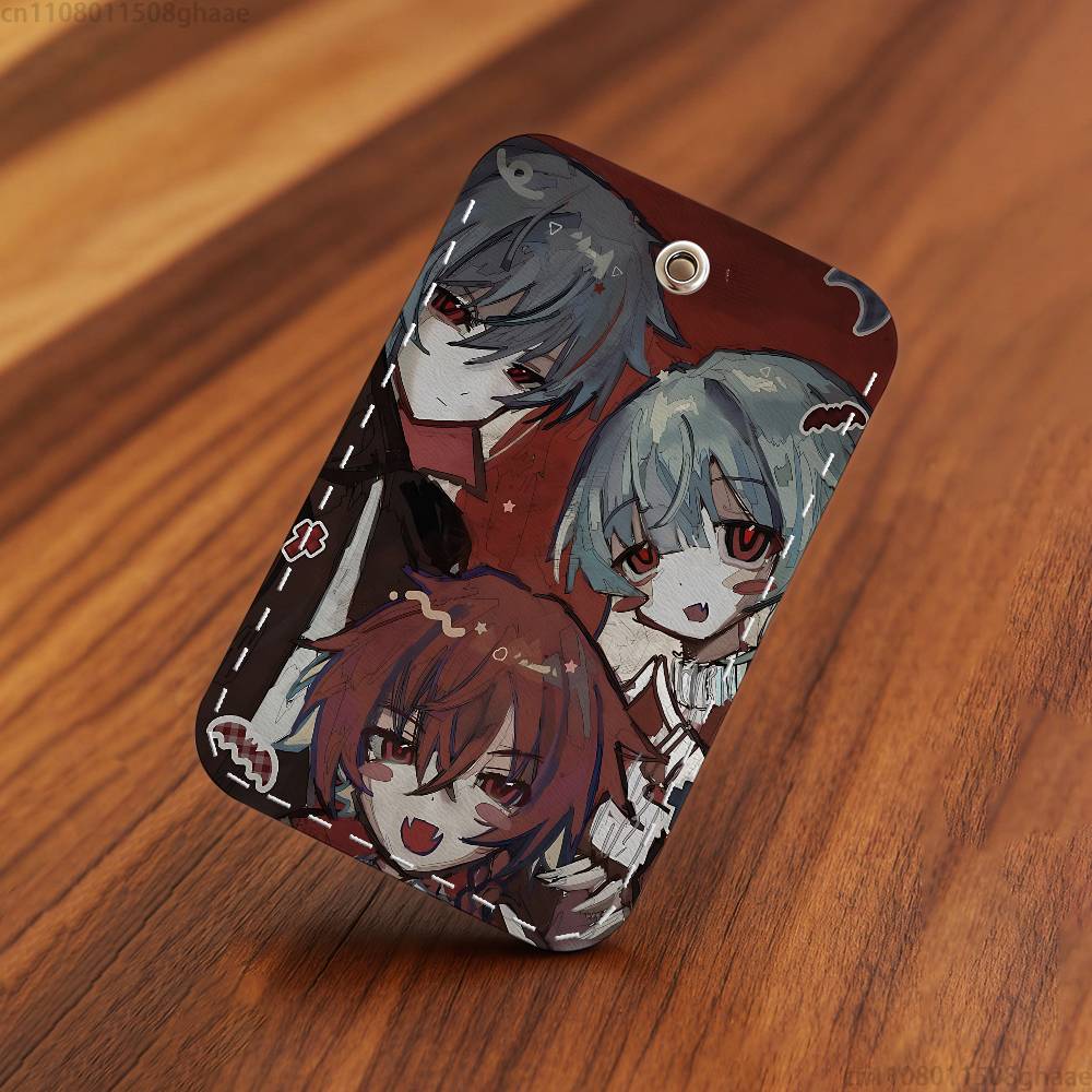 Zeno Remake Anime Personalised Print Card Holder Suitable For Holder Girls Door Card Case Women Badge Holder Keychain