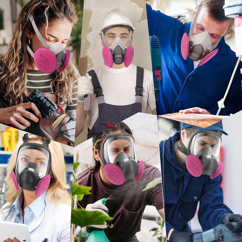 12 шт. Противоаэрозольный фильтр 2097 для респиратора для серии 6000 7000 FF-400