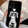 Horror Manga Style Case For Oppo A40 A16 A76 A96 A60 A98 A58 A78 A18 A38 A80 A77 A57 A17 A74 A54 A94 A15 A5 Pro