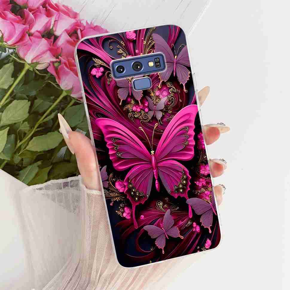For Samsung Note 9 SM-N960F Case Unique Art Painted Cover Soft Slim Phone Case For Samsung Galaxy Note9 Silicone Bumper