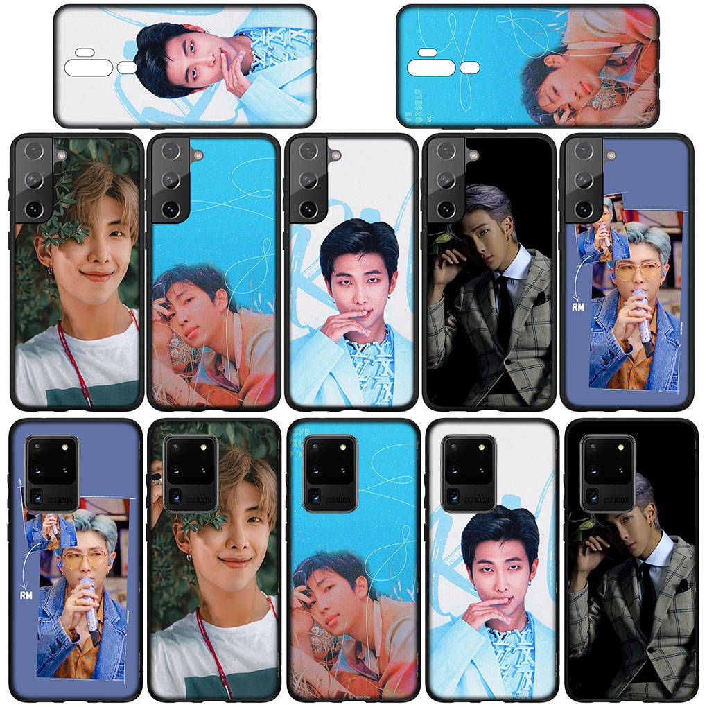 Для Samsung Galaxy S24 S23 iPhone 16 15 14 Xiaomi Redmi Note 13 12 11 10 8 Plus 9 Pro Max X XR 14CЧехол для iPhone Nam joon Kim RM Kpop OPPO Huawei Cover