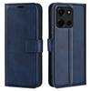 For Motorola Moto G 5G (2025) Stand Case Anti-Scratch Calf Texture Leather Phone Cover