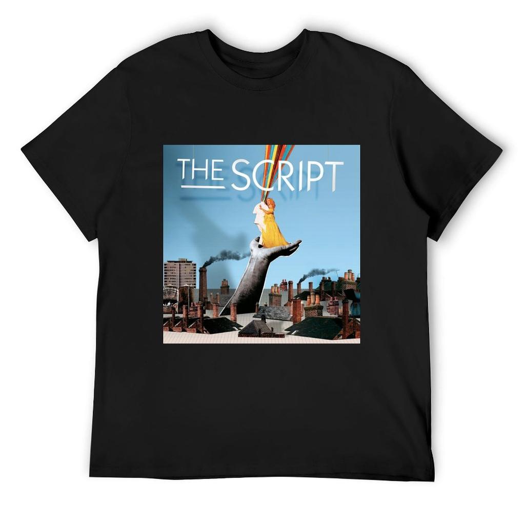 Футболка The Script the script для мальчиков белая топ Забавная футболка мужская одежда