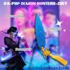 Аниме Косплей Реквизит Зои K-Pop Охотник Зои Оружие Метательный Нож Охотник на Демонов Для Аксессуаров для Вечеринки на Хэллоуин Девушки