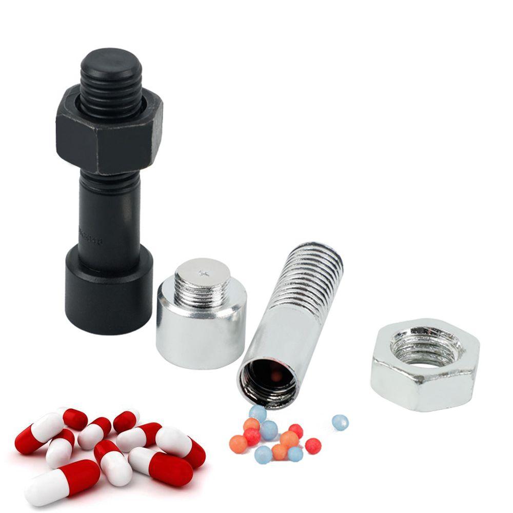Holder Health Care Waterproof Screw Stash Creative Pills Box Drugs Container Medicine Bottle