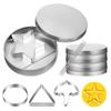 Sugar Cookie Mold Korean Baking Molds Honeycomb Cookies Kit Cutters For Challenge Candy Game