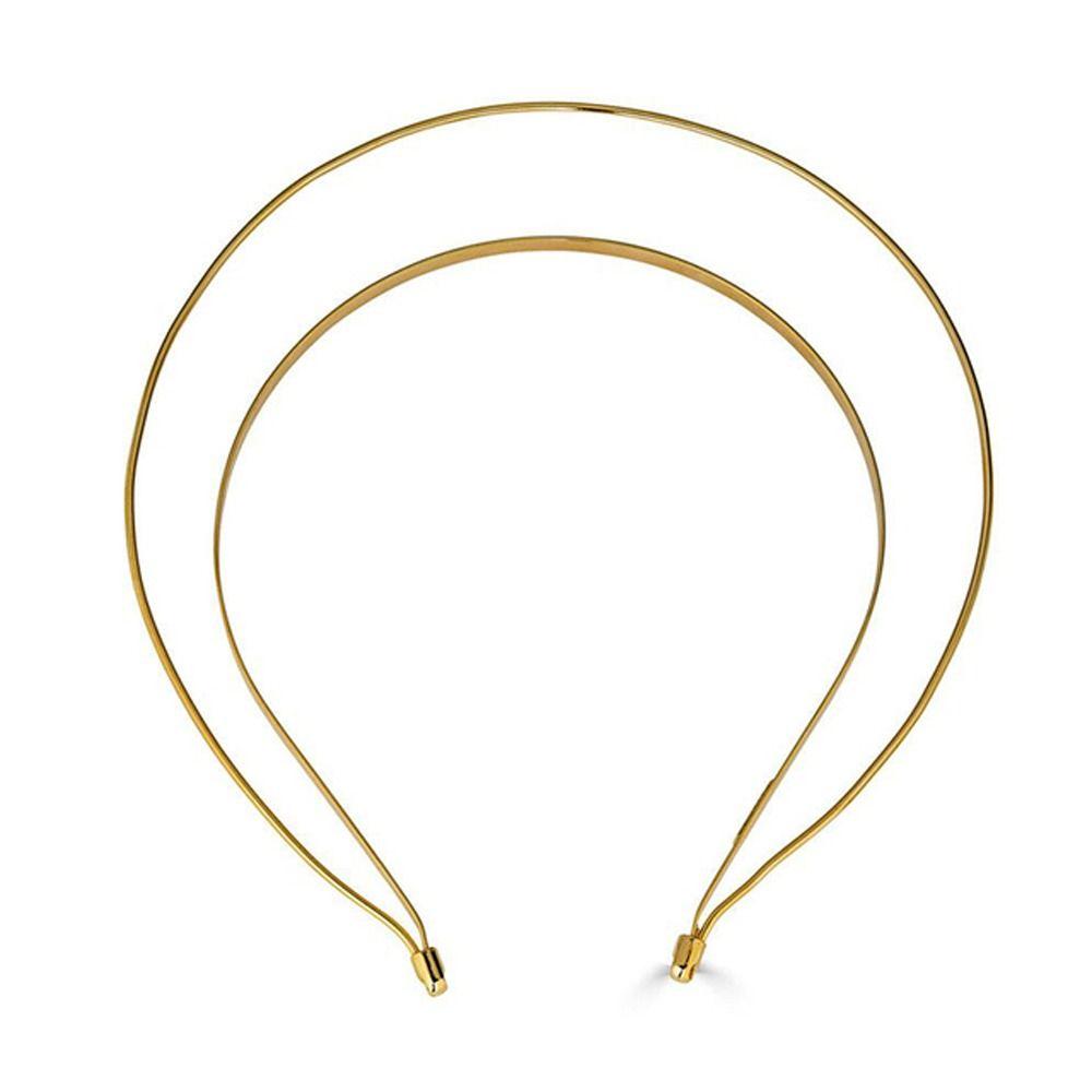 Многослойная повязка на голову с богиней, женская повязка на голову «сделай сам», тонкий корейский обруч для волос, Halo, корона для волос