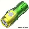 Mini Waterproof Rechargeable Flashlight For Night Hiking Portable Strong Light Magnet Flash Led Flashlight