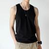 Модный мужской жилет спортивная майка без рукавов жилет мужской повседневный фитнес плечи свободный жилет топы