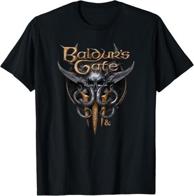 Футболка с логотипом иллитида из Dungeons and Dragons Baldur's Gate III
