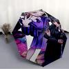 1pc Addams Family Wednesday6 Umbrella, Sun Protection, And UV Shielding. It Has Eight Sturdy Ribs for Outdoor Use And Perfect Gift
