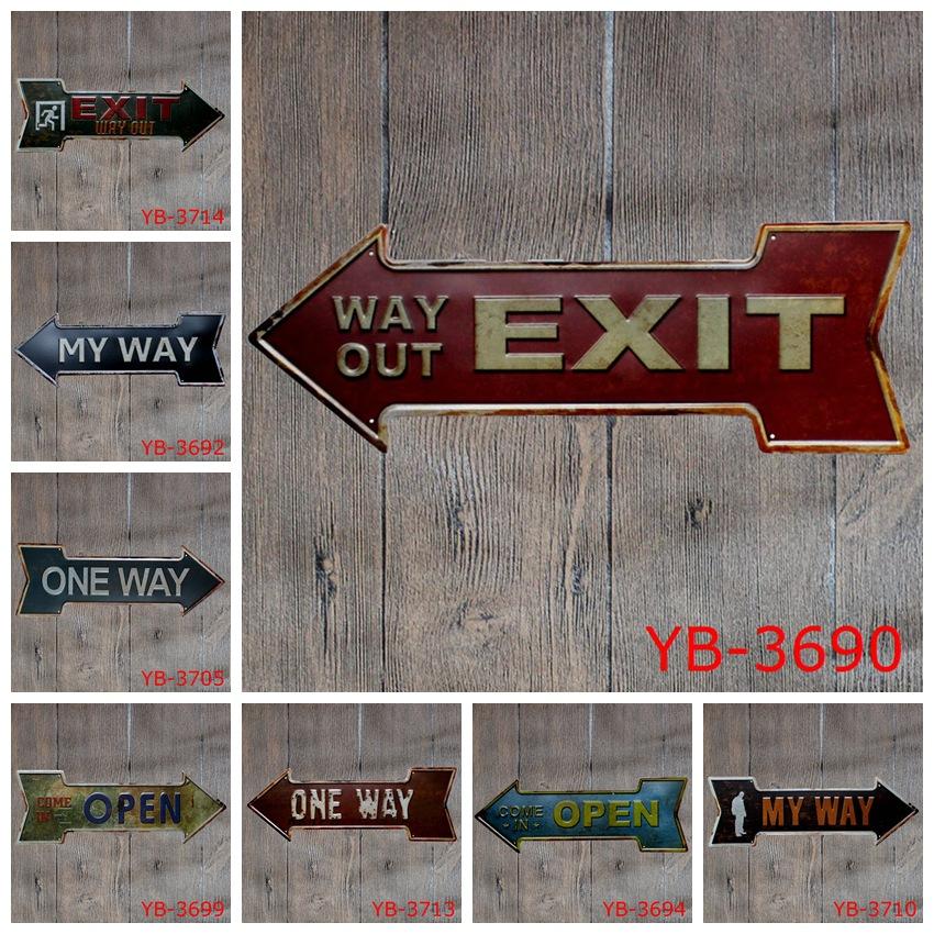 Arrow ,Special -Shaped Tin Painting ,Tin Sign ,Retro Home Explosives ,Theme Restaurant ,Bar Decoration