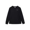 Embroidered Logo Crew Neck Sweatshirt Men Tops Black FB5510-010
