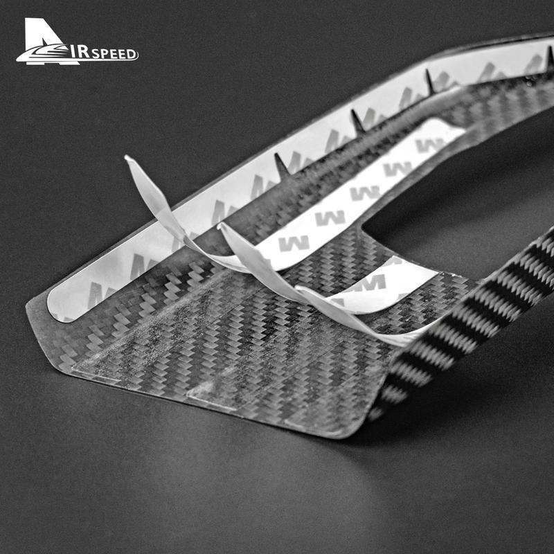 Real Carbon Fiber LHD/RHD for BMW 1 2 Series F20 F21 F22 Accessories Sticker Car Multimedia Knob Panel Cover Interior Trim