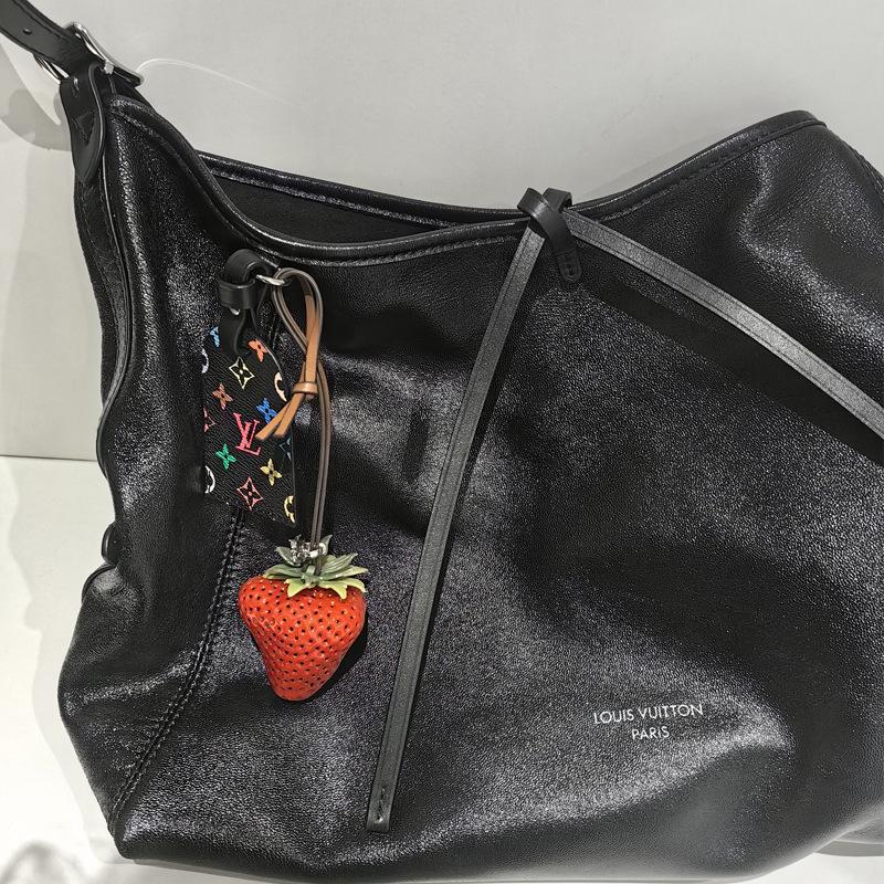 Высококлассный брелок-подвеска Loewe Small Pebble с сумкой на удачу