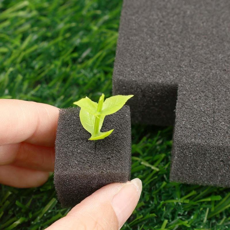 100-500Pcs Hydroponic Sponges Gardening Tool Square Soilless Cultivation Plant Seedling Greenhouse Sponge Vegetable Bud Growth