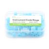 100 шт. Маленький тип стоматологических силиконовых инструментов Цветовой код Кольца Дополнительный цвет