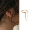 2024 Fashion Mini No Piercing Ear Cuff Earrings for Woman Fake Piercing Earcuff Clips Earrings for Women Cuffs Jewelry