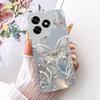 For Honor X5C Plus Case NLA-LX1 Stylish Butterfly Painted Cover Clear Silicone Phone Case For Honor X5C HonorX5C Plus Soft Shell