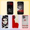 Чехлы для телефона с изображением Декстера Моргана для iPhone 17, 16, 15, 14, 13, 12, 11 Pro, Max, Plus, Роскошная защита камеры, Пластик