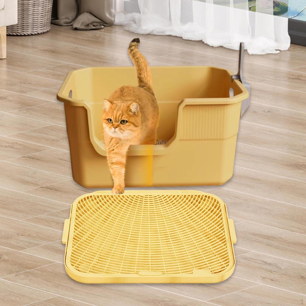 Cat Litter Ramp Step Decorative Multifunctional Trapping Mat Trapper for Terrace Bathroom