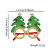 Vibrant Christmas Party Glasses For Children With Playful Reindeer Antlers And Festive Snowman Themes
