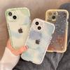 Art Abstract Graffiti Luminous Phone Case For Iphone 14 13 11 12 Pro Max X Xr Xs Max Clear Silicone Shockproof Bumper Cover Case