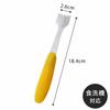 Shimomura Kihan Corn Peeler and Cutter [Made In Japan] Dishwasher Safe, Clean Peeling, Crushing Resistant, 3-Row Cut, Compact, Easy To Use, Time-Savin