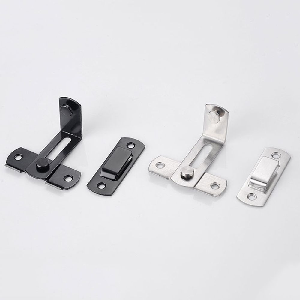 Window Buckle Theftproof Right Angle Stainless Steel Barn Latch Door Hasp Cabinet Lock