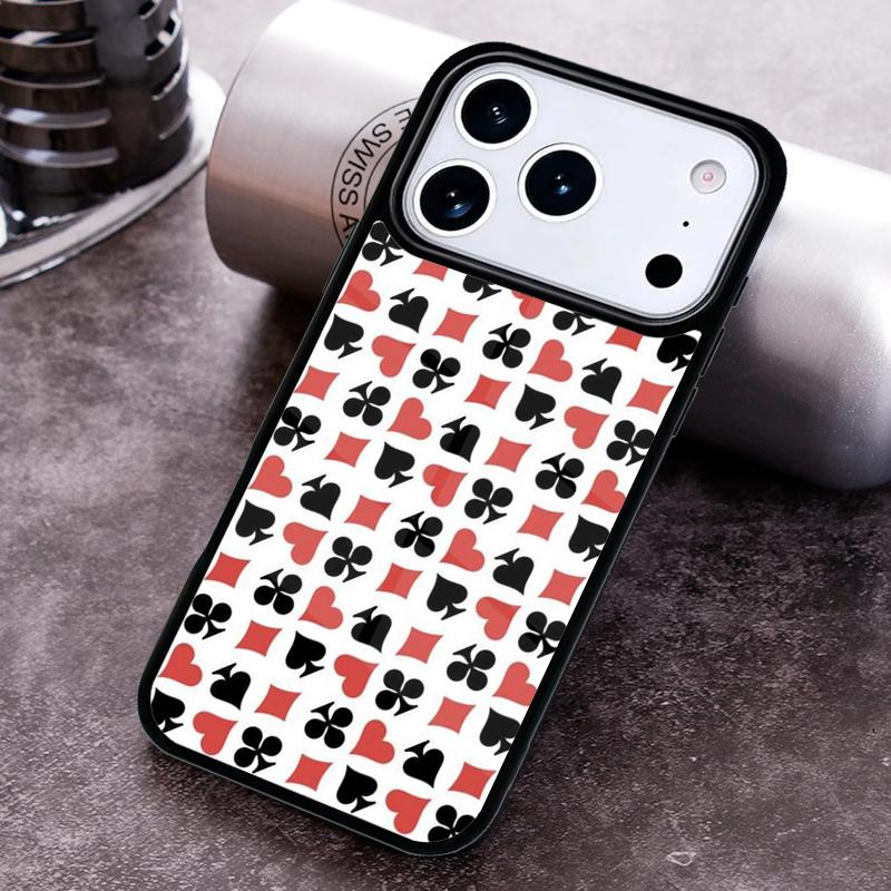 Чехол для телефона с изображением карт "Пиковый Туз" для iPhone 17 16 15 14 13 12 11 Pro Max Plus 17Air Мягкий силиконовый чехол
