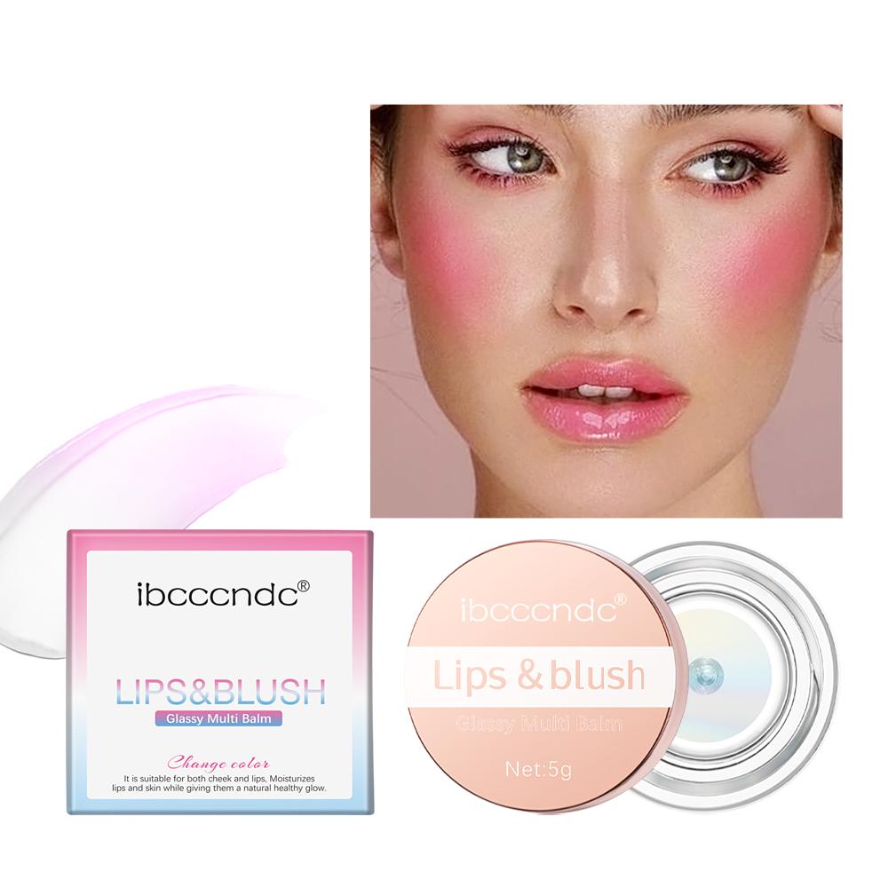 Румяна, меняющие температуру. Прозрачный гель, меняющий цвет. Блестящие кремовые румяна. Натуральные телесные румяна для макияжа.