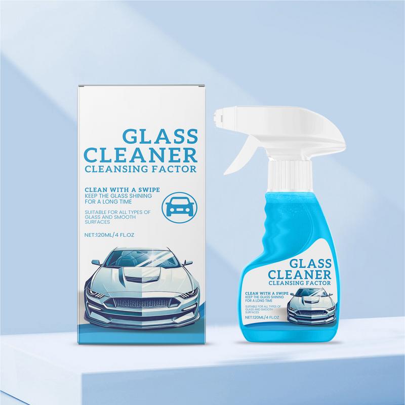 Windshield Oil Film Remover 120ml Car Glass Cleaner Car Window Cleaner For Remove Dirt Water Stains Windshield Cleaner Car